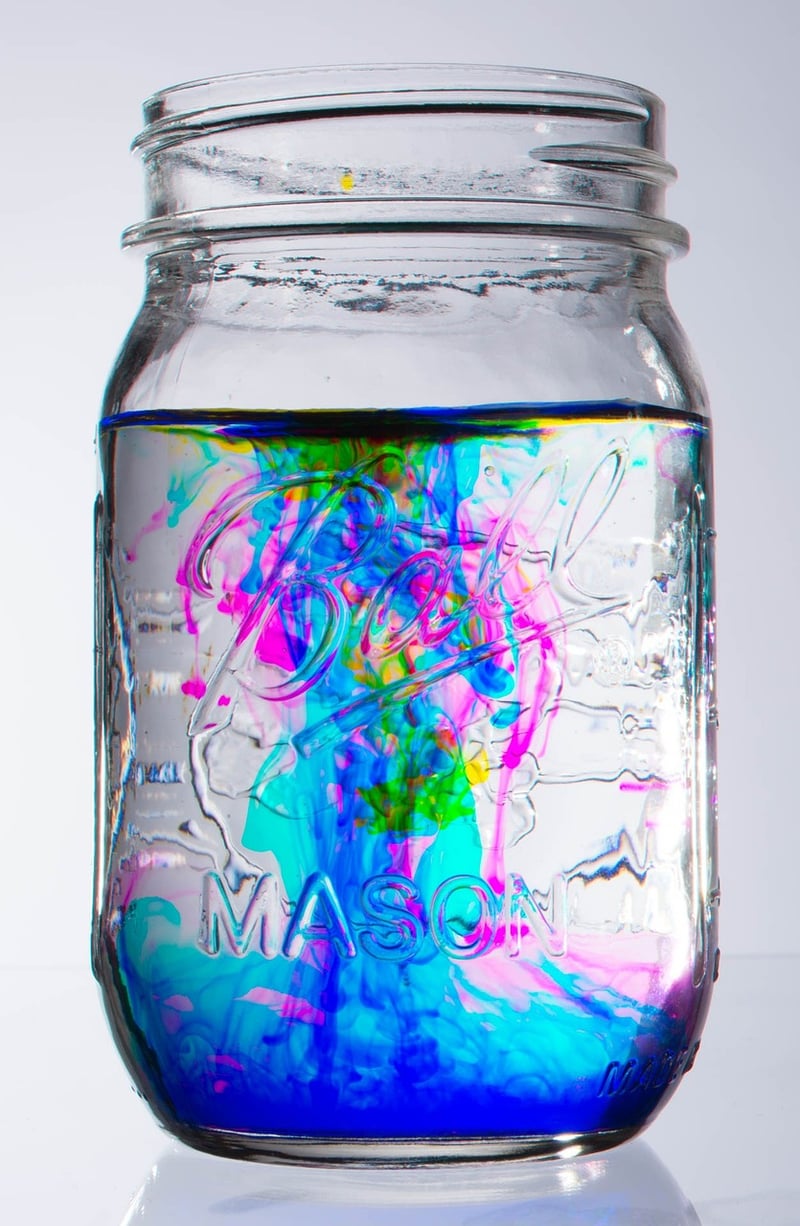 Mason jar planters